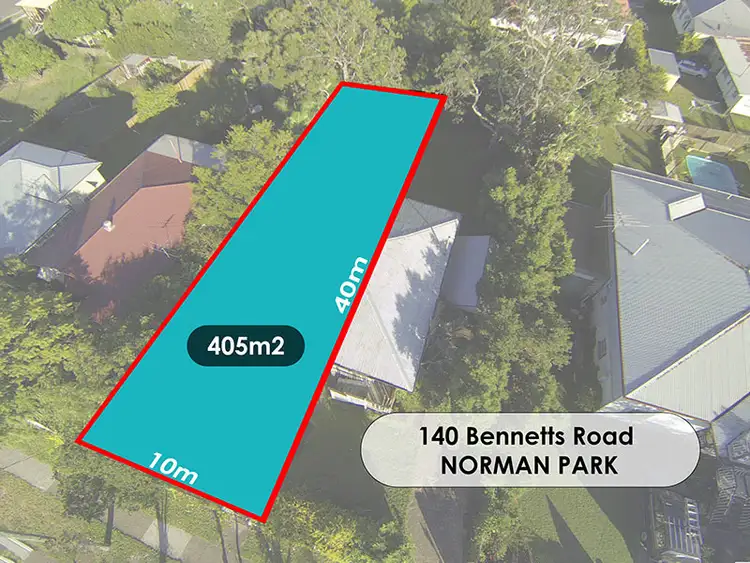 Fifth view of Homely land listing, 140 Bennetts Rd, Norman Park QLD 4170