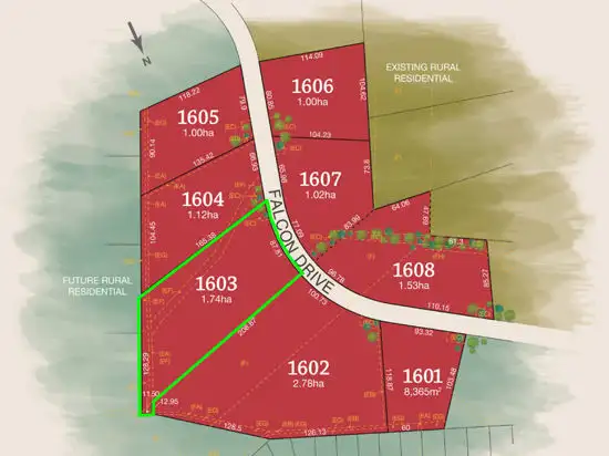 Main view of Homely rural property listing, Lot 1603 Falcon Drive, Tamworth NSW 2340