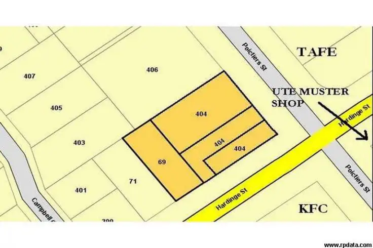 Main view of Homely land listing, 400-404 Poictiers St, Deniliquin NSW 2710