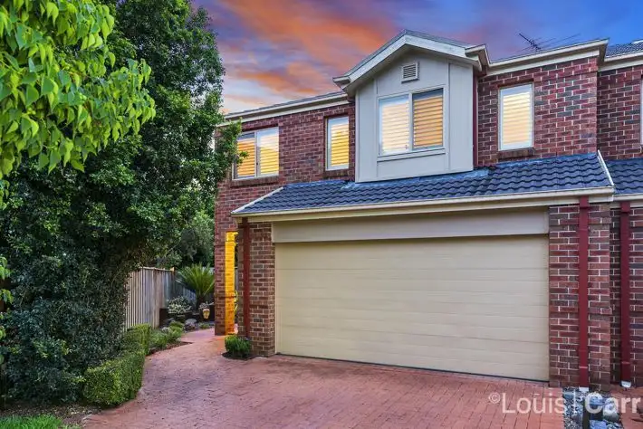 Main view of Homely semi-detached listing, 58 Millcroft Way, Beaumont Hills NSW 2155