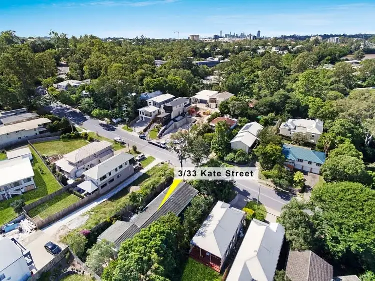 Main view of Homely unit listing, 3/33 Kate St, Indooroopilly QLD 4068