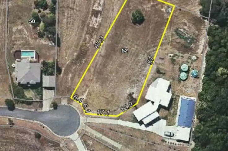Main view of Homely land listing, 52 Highview Drive, Craignish QLD 4655