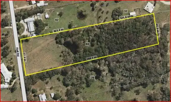 Main view of Homely land listing, 84 Hall Road, Elimbah QLD 4516