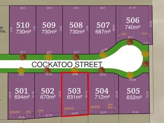 Main view of Homely land listing, 8 Cockatoo Street, Tamworth NSW 2340