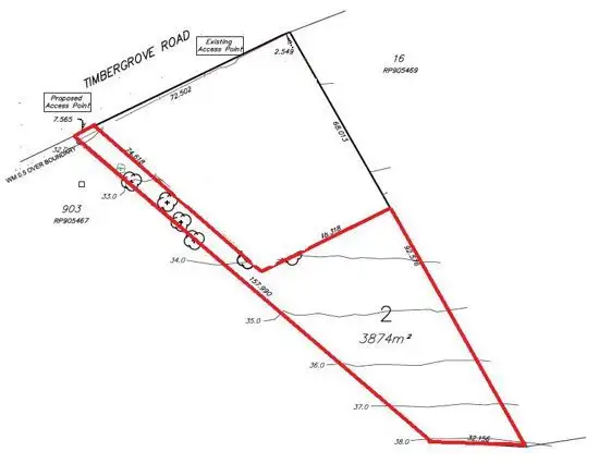 Main view of Homely land listing, Lot 2 - 32 Timbergrove Road, Elimbah QLD 4516