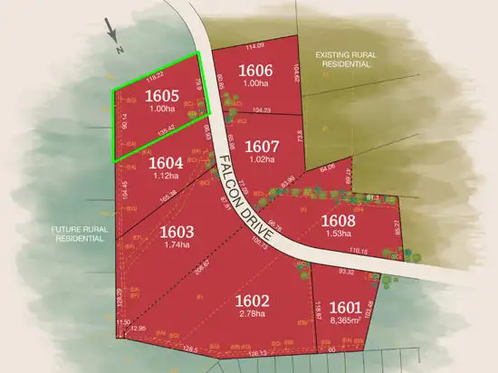 Main view of Homely rural property listing, LOT 1605 Falcon Drive, Tamworth NSW 2340