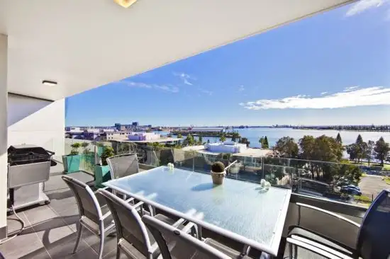 Second view of Homely apartment listing, 602/209 The Acculon, Hunter St, Newcastle NSW 2300