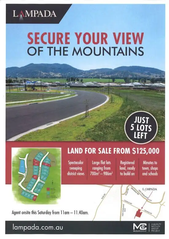 Fifth view of Homely land listing, Lot 612 Magpie Drive, Tamworth NSW 2340