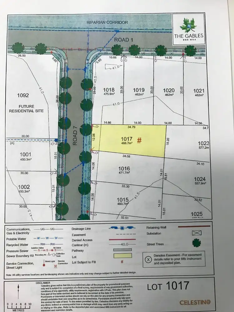 Second view of Homely land listing, Lot 1017 Navelina St 'The Gables', Box Hill NSW 2765