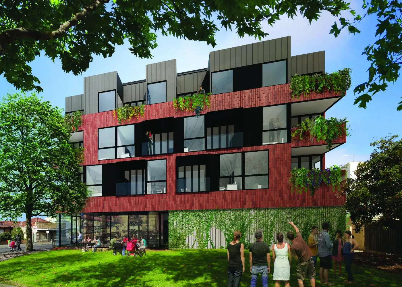 Main view of Homely apartment listing, 2.1/58 Moore Street, Footscray VIC 3011