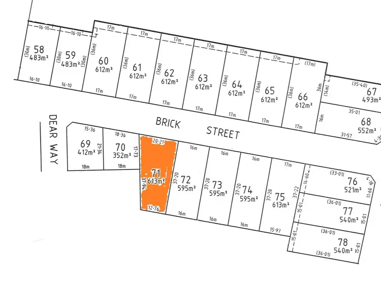 Main view of Homely land listing, Lot 71 Brick Street, Churchill VIC 3842