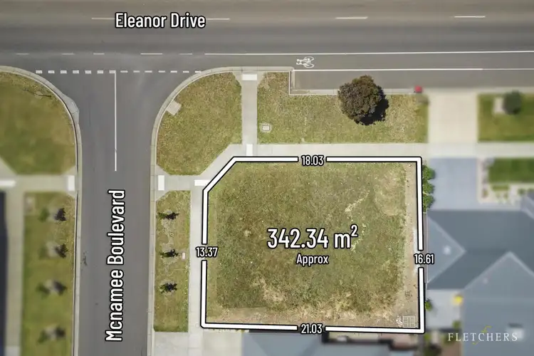 Main view of Homely land listing, 1 McNamee Boulevard, Lucas VIC 3350