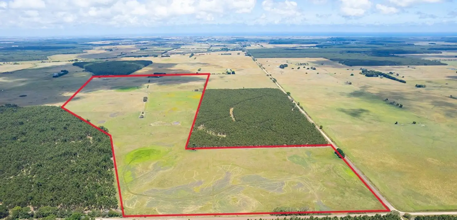 Main view of Homely rural property listing, 4762 Woolsthorpe-Heywood Road, Bessiebelle VIC 3304