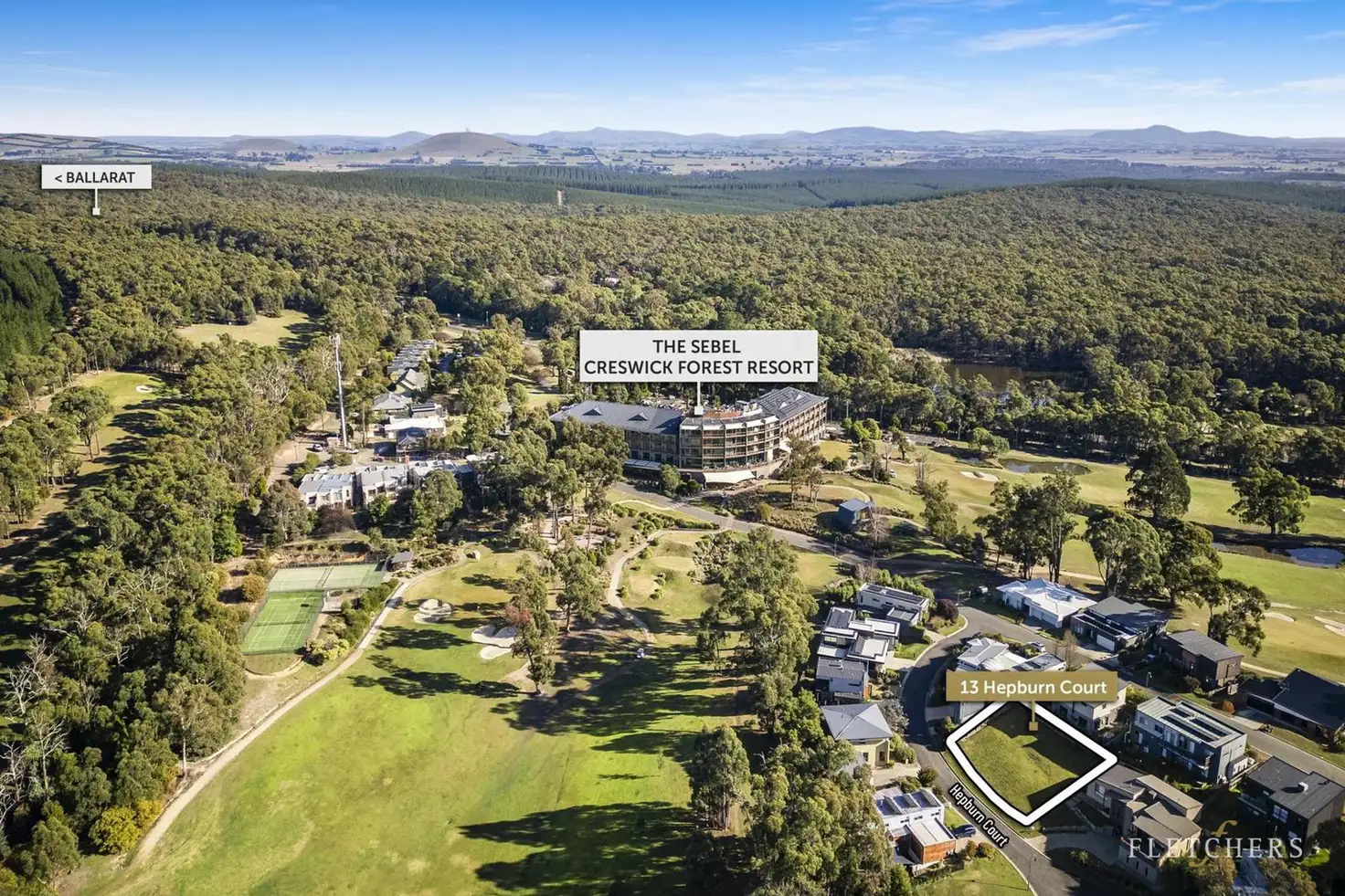 Main view of Homely land listing, 13 Hepburn Court, Creswick VIC 3363