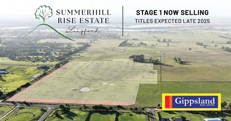 Lot 109 Summerhill Rise Andrews Road,, Longford VIC 3851