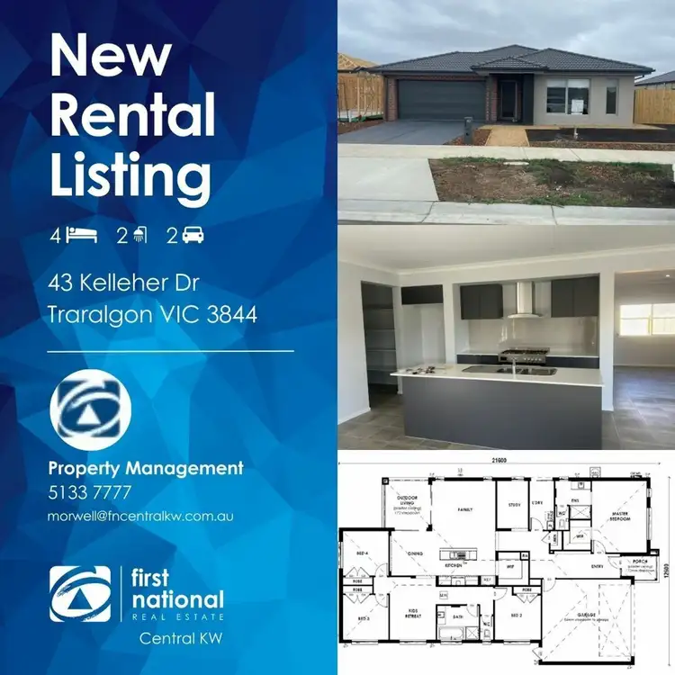 Second view of Homely house listing, 43 Kelleher Drive, Traralgon VIC 3844