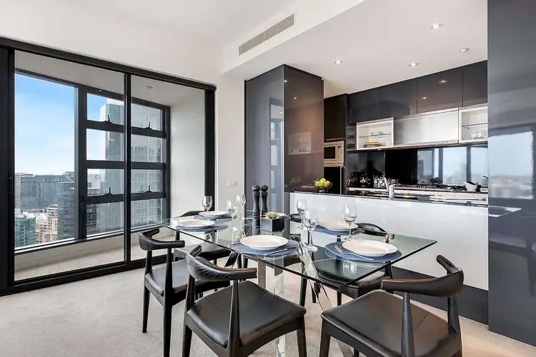 Second view of Homely apartment listing, 2801/7 Riverside Quay, Southbank VIC 3006