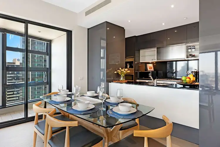 Second view of Homely apartment listing, 2701/7 Riverside Quay, Southbank VIC 3006