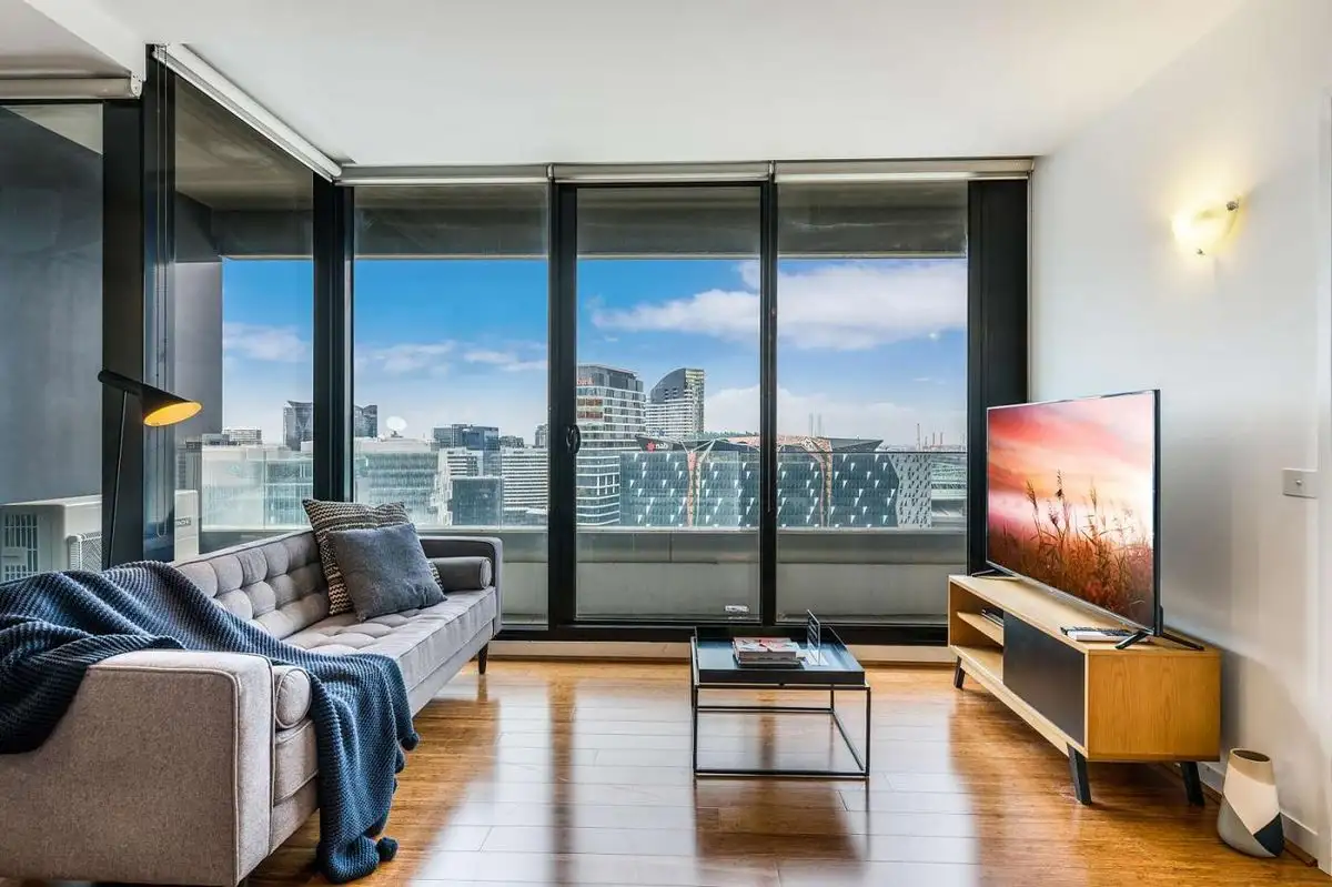 Main view of Homely apartment listing, 2208/200 Spencer Street, Melbourne VIC 3000