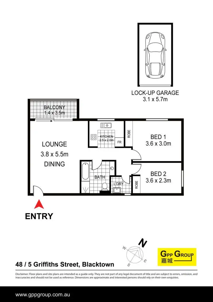 Seventh view of Homely unit listing, 48/5 Griffiths Street, Blacktown NSW 2148