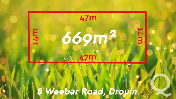 Main view of Homely land listing, 8 Weebar Road, Drouin East VIC 3818