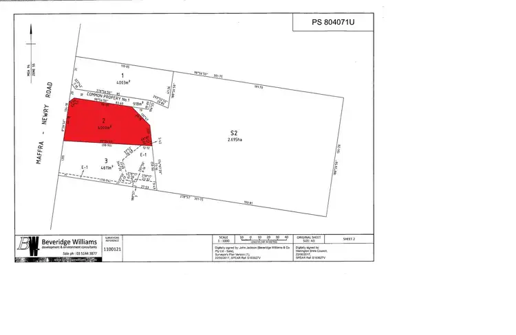 Main view of Homely land listing, Lot 2, 262 Maffra-Newry Road, Maffra VIC 3860