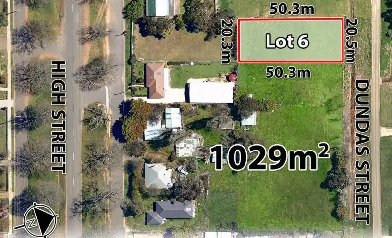 Main view of Homely land listing, Lot/6 Dundas Street, Lancefield VIC 3435