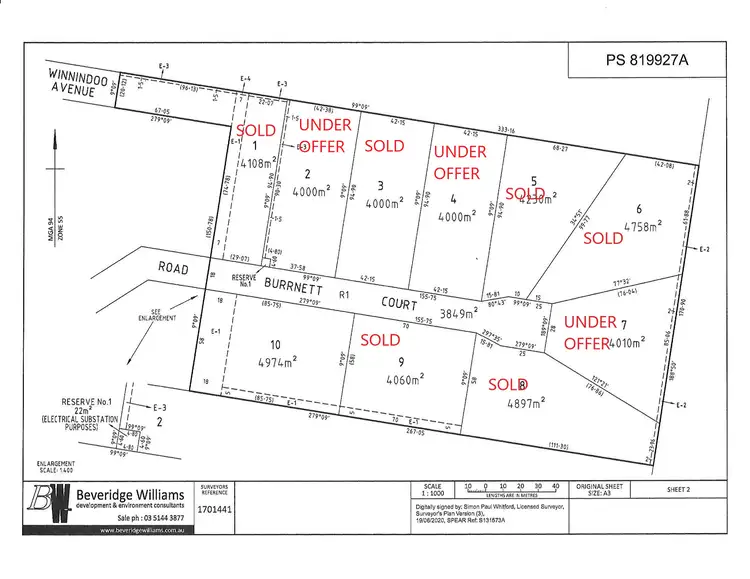 Main view of Homely land listing, Lots 2,4 and 7 Burrnett Court, Heyfield VIC 3858