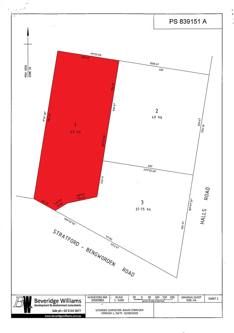 Main view of Homely rural property listing, Lot 1 Stratford-Bengworden Road, Stratford VIC 3862