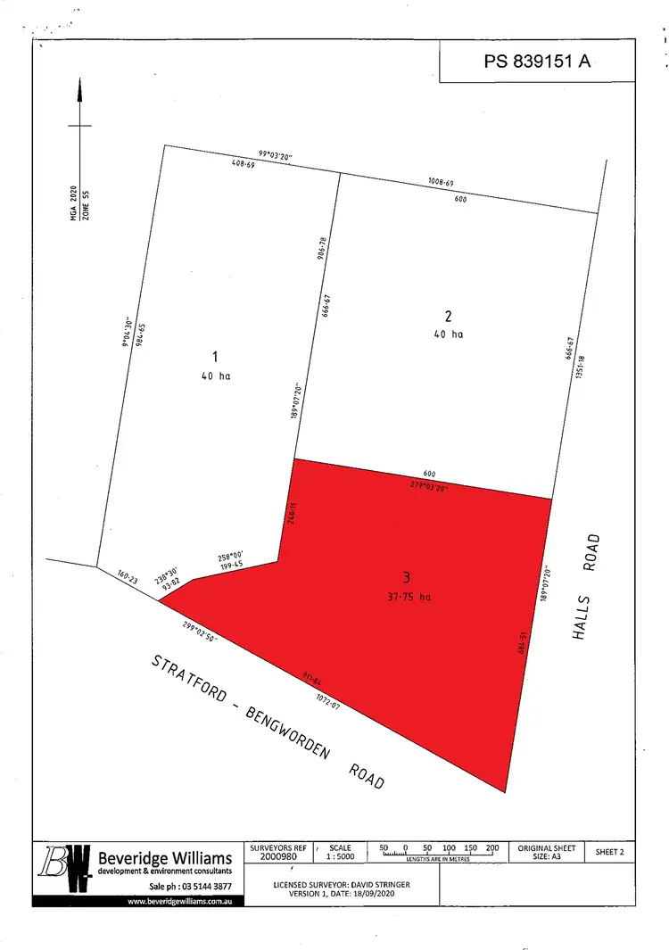 Lot 3 Stratford-Bengworden Road, Stratford VIC 3862