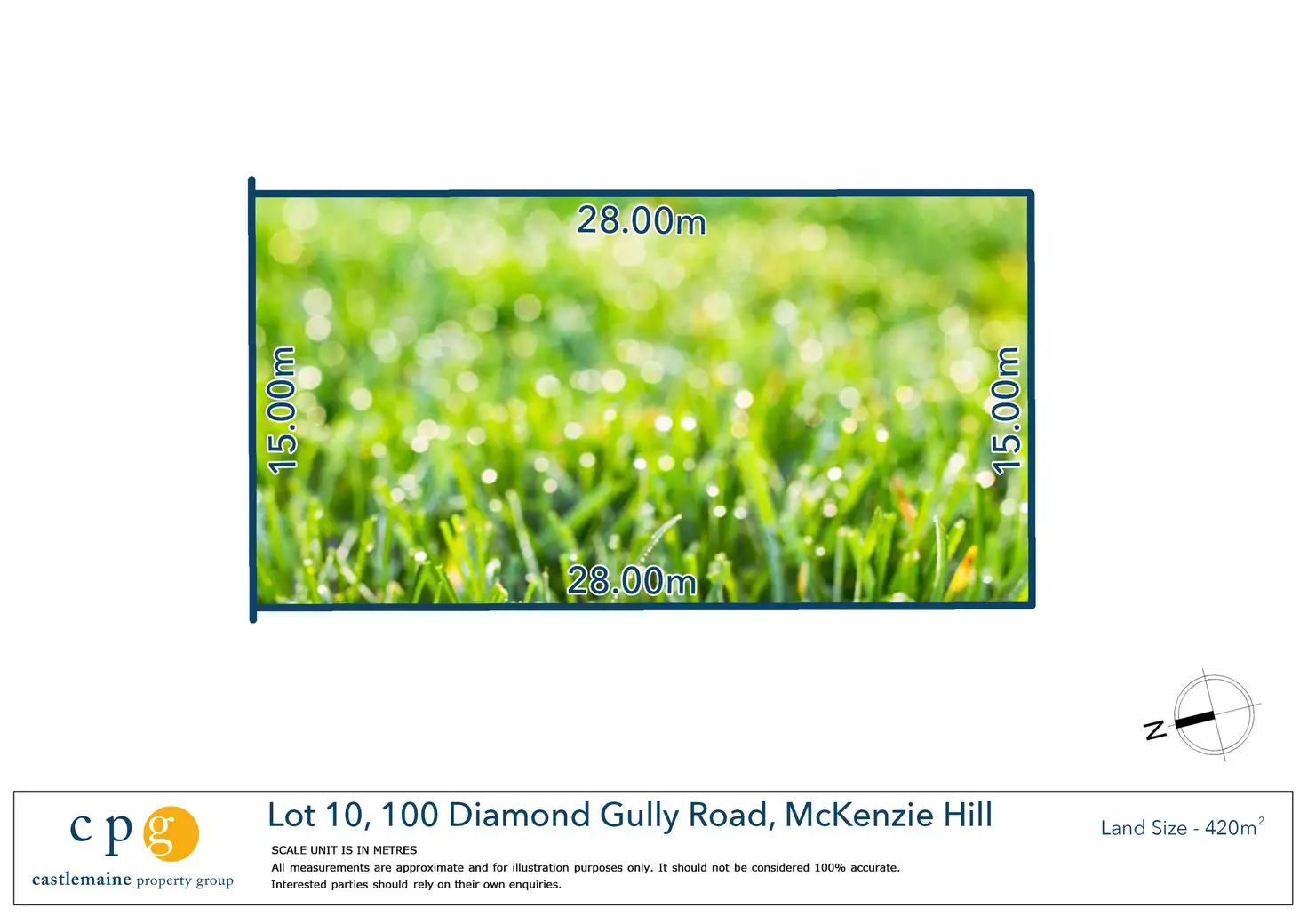 Main view of Homely land listing, Lot 10/100 Diamond Gully Road, Mckenzie Hill VIC 3451