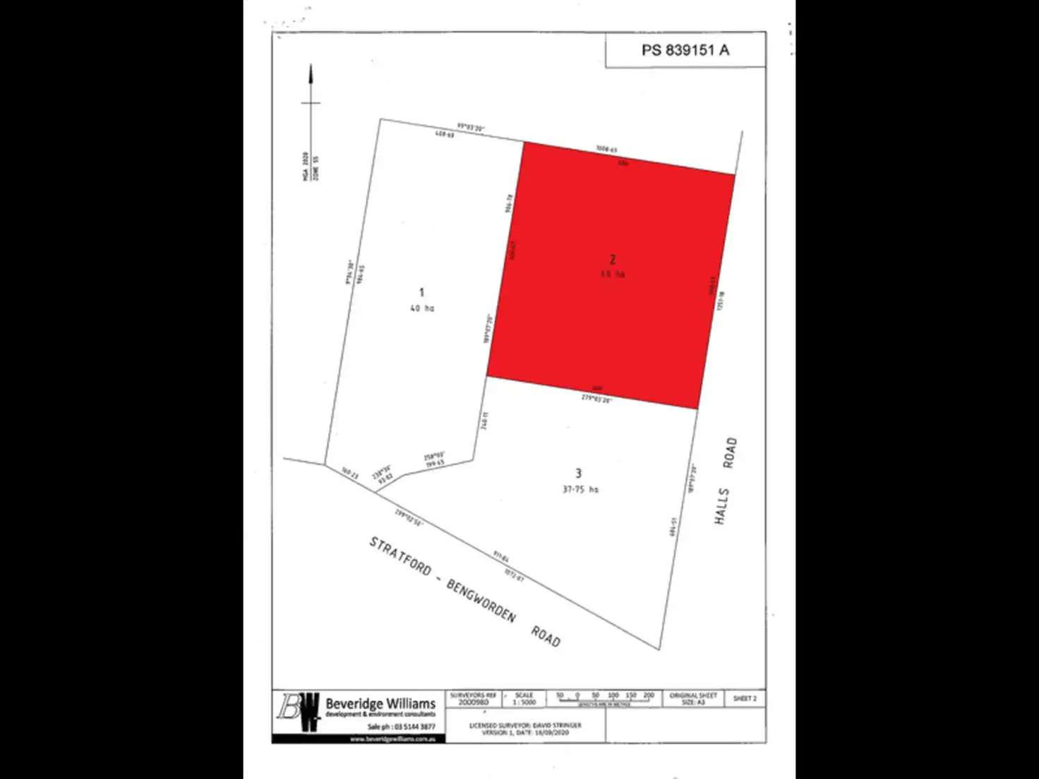 Main view of Homely rural property listing, Lot 2 Halls Road, Stratford VIC 3862