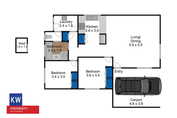 Second view of Homely unit listing, Unit 3/30 Elgin St, Morwell VIC 3840