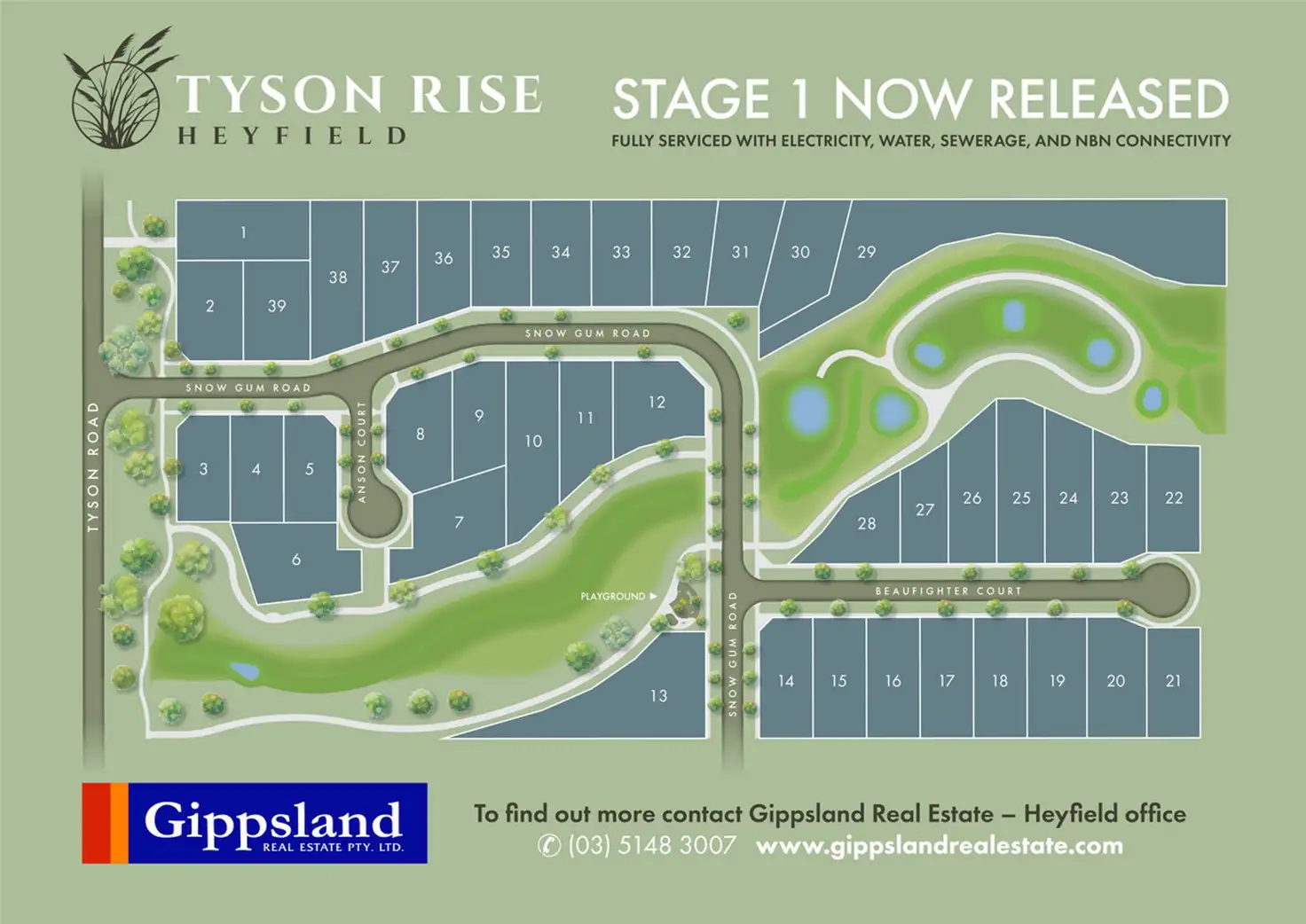 Main view of Homely land listing, Lot 4/Tyson Rise Tyson Road, Heyfield VIC 3858