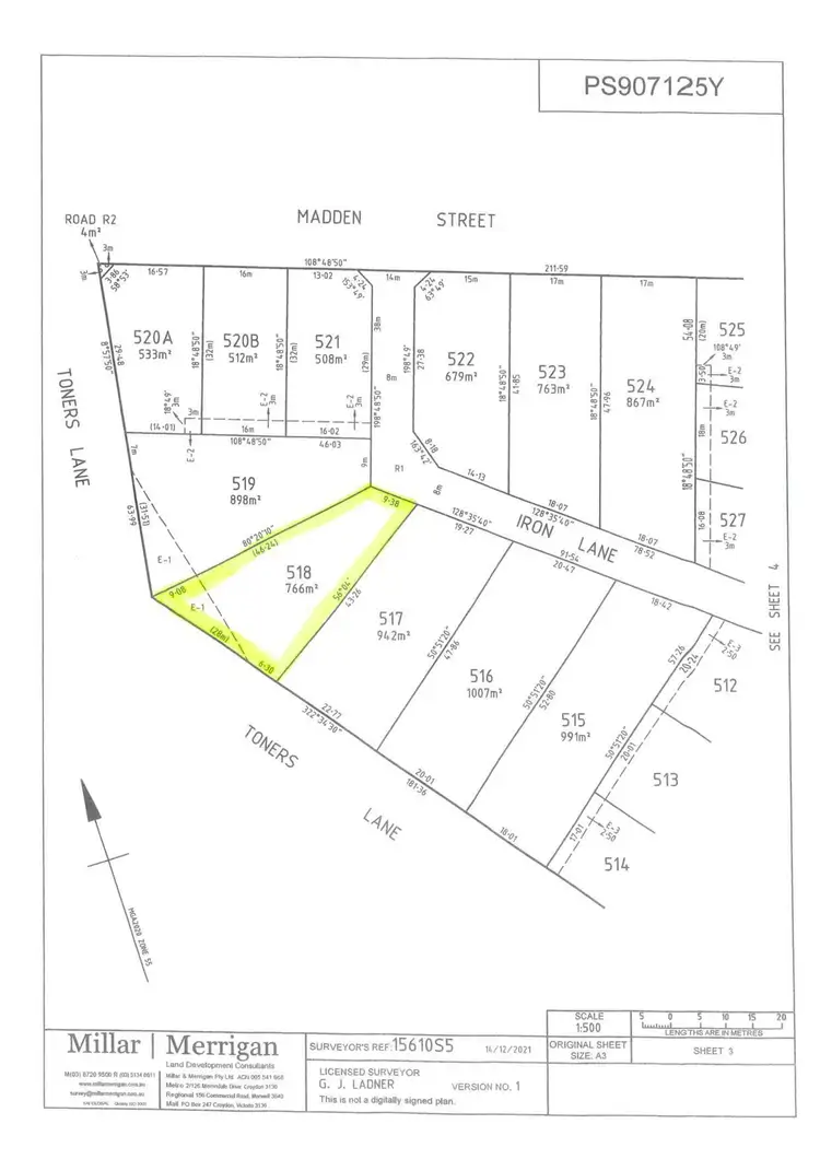Main view of Homely land listing, Lot 518 Iron Lane, Morwell VIC 3840