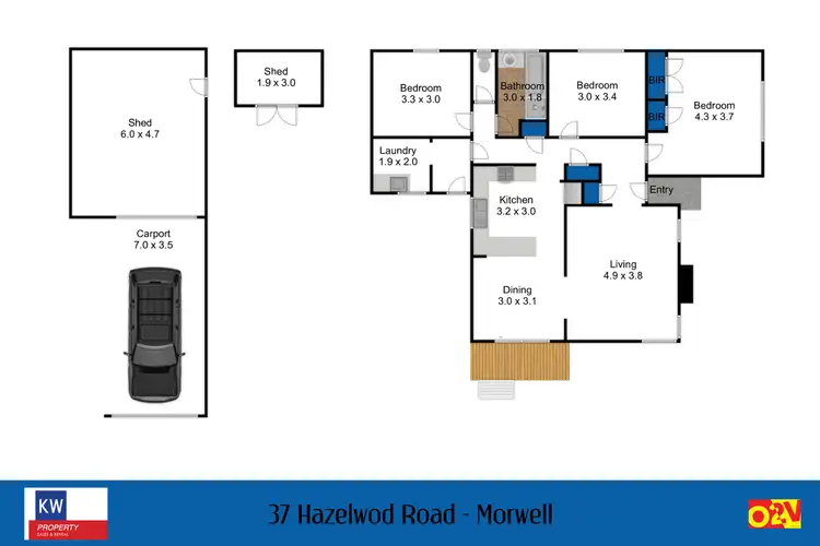 Second view of Homely house listing, 37 Hazelwood Rd, Morwell VIC 3840