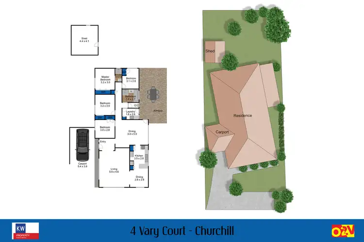 Second view of Homely house listing, 4 Vary Ct, Churchill VIC 3842