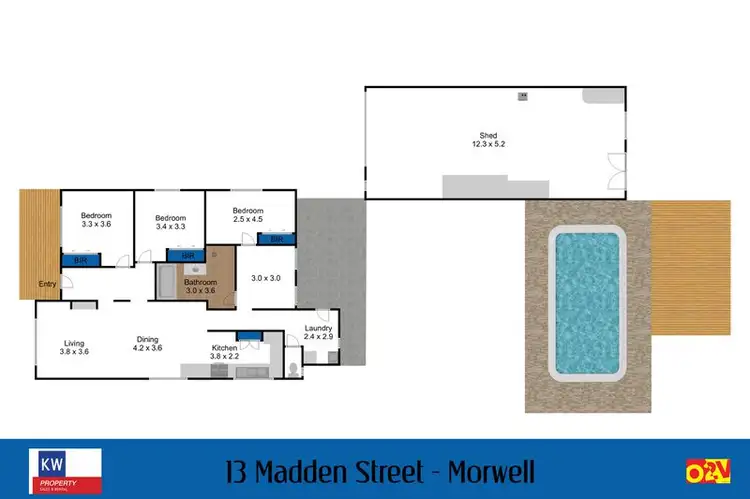 Second view of Homely house listing, 13 Madden St, Morwell VIC 3840