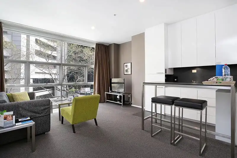 Main view of Homely apartment listing, 106/100 Exhibition Street, Melbourne VIC 3000