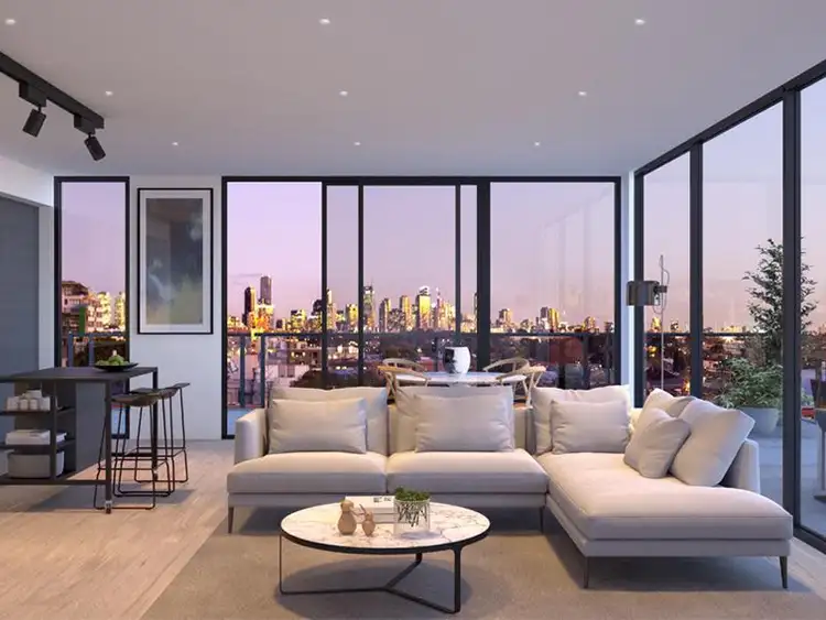 Main view of Homely apartment listing, 405/443 Lygon Street, Brunswick East VIC 3057