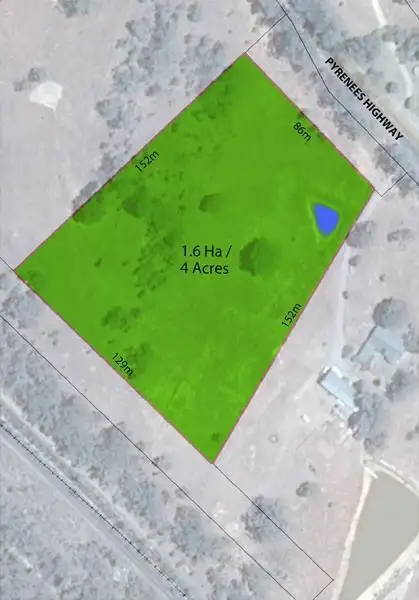 Main view of Homely land listing, Lot 3/585 Pyrenees Highway, Chewton VIC 3451