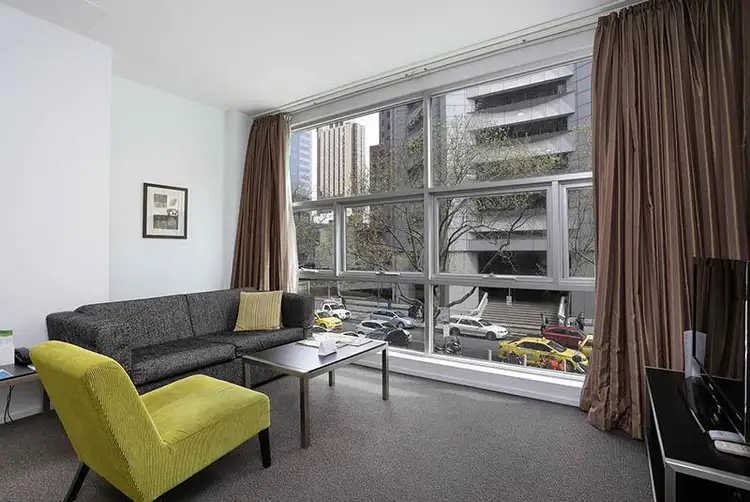 Second view of Homely apartment listing, 106/100 Exhibition Street, Melbourne VIC 3000