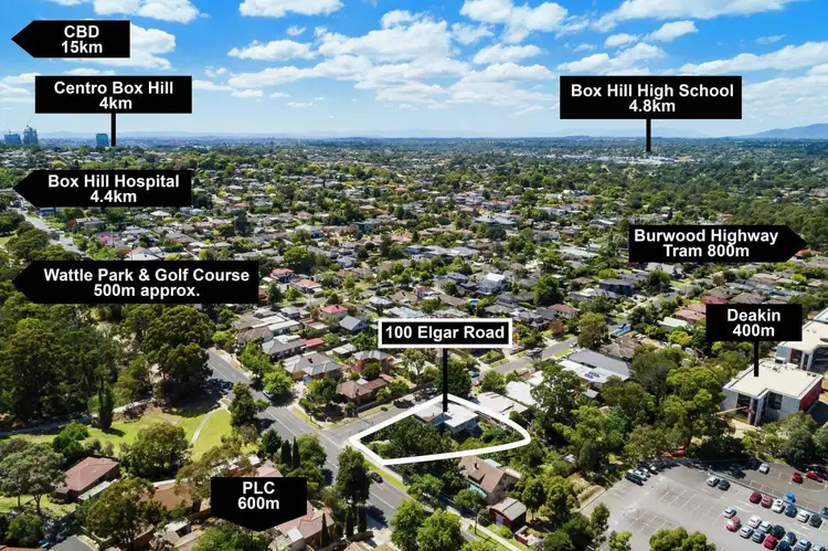Main view of Homely house listing, 100 Elgar Road, Box Hill South VIC 3128