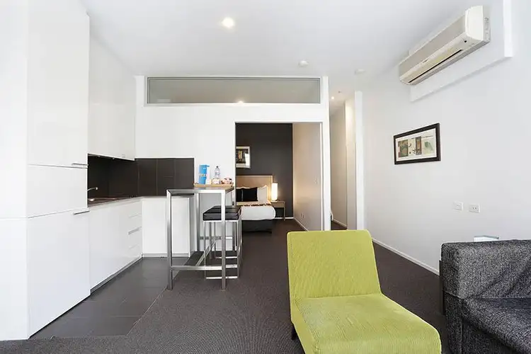 Third view of Homely apartment listing, 106/100 Exhibition Street, Melbourne VIC 3000
