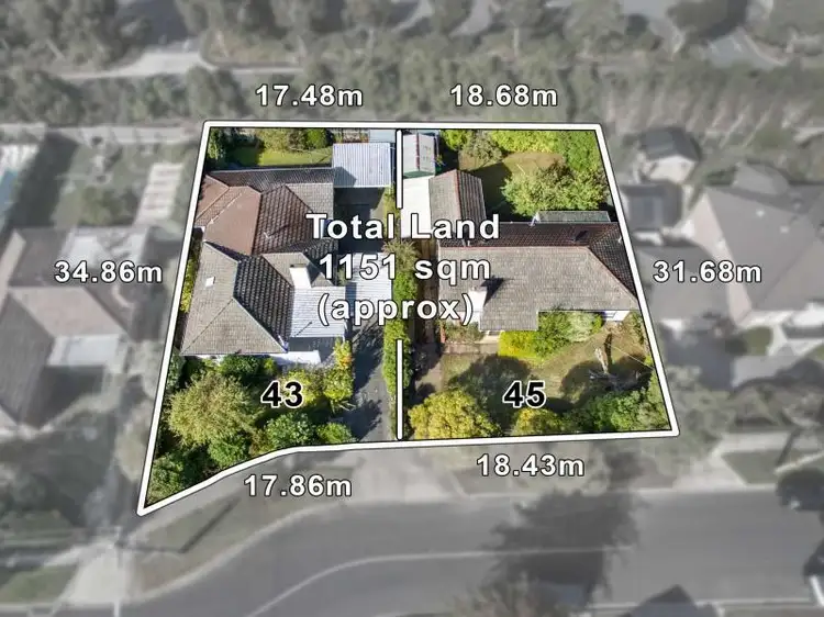 43 & 45 Daniel Street, Burwood VIC 3125