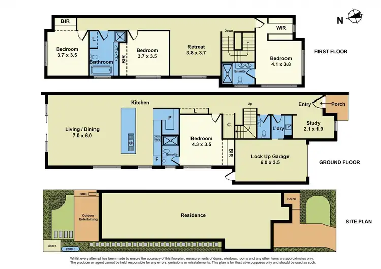 Third view of Homely townhouse listing, 1&2/114 Seventh Avenue, Altona North VIC 3025