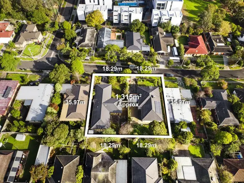 Main view of Homely house listing, 11 & 13 Roseville Avenue, Doncaster VIC 3108