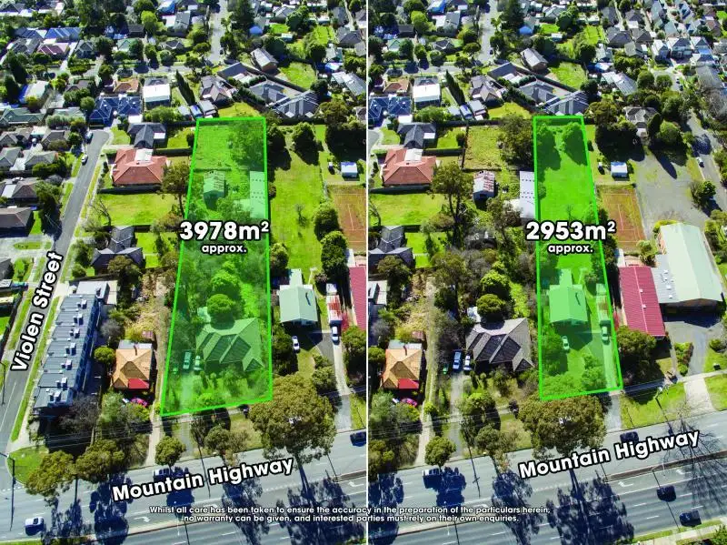 Main view of Homely land listing, 639&641 Mountain Highway, Bayswater VIC 3153