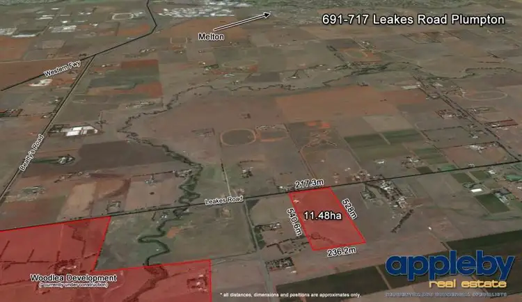 Main view of Homely land listing, 691-717 Leakes Road, Plumpton VIC 3335