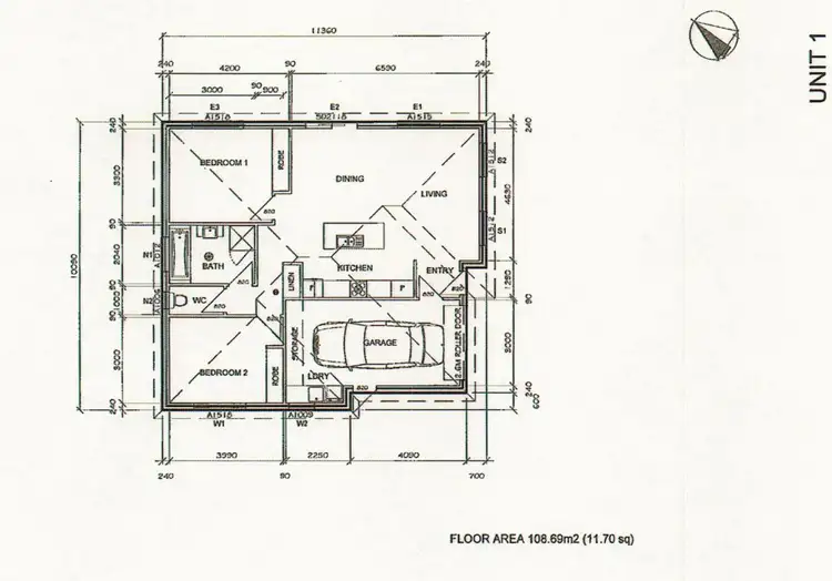 Third view of Homely unit listing, 1/16 Shirley Place, Kings Meadows TAS 7249